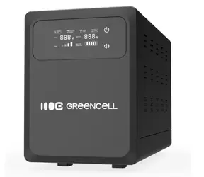 Green Cell 1200VA / 800W / Záložní zdroj / 2–6 ms / 12V / 2x Schuko