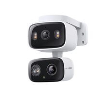 TP-Link Tapo C246D bílá / Venkovní IP kamera / 2K Dual Lens / mikrofon & repro / IR / Wi-Fi / microSD