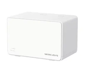 Mercusys Halo H80X (1ks) / Wi-Fi 6 Mesh systém AX3000 / Dual-Band / 2.4GHz - 574Mbps / 5GHz - 2402Mbps / 3x GLAN/WAN