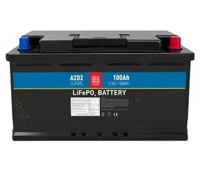 AVACOM LFA2-12V100C10-F15B3H / Baterie LiFePO4 / 12.8V / 100Ah / F15