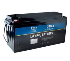AVACOM LFA2-12V200C10-M8B3 / Baterie LiFePO4 / 12.8V / 200Ah / M8