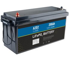 AVACOM LFA2-12V200C10-M8B2 / Baterie LiFePO4 / 12.8V / 200Ah / M8