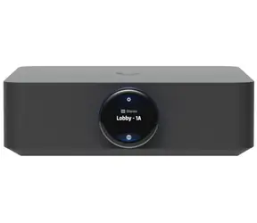 Ubiquiti UniFi PowerAmp černá / Síťový audio zesilovač / 130/260W@4/8ohm / UniFi Play / RCA / LAN / HDMI eARC