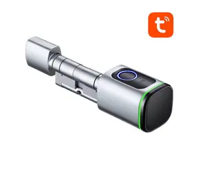 Rozbaleno - Avatto SDL-S1-S90 Digitální zámková vložka 90 mm stříbrná / rozbaleno