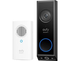 Anker eufy E340 černá / Domovní videozvonek s interní vyzváněcí jednotkou / 2K / microSD / Wi-Fi