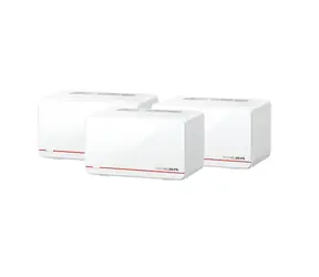 TP-Link Mercusys Halo H37BE(3-pack) / Wi-Fi router BE6500 / Dual-band / 2.4 GHz 688Mbps / 5 GHz 5760Mbps / 3x GLAN