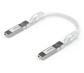 Ubiquiti Uplink Cable SFP28 30cm bílá / 1/10/25Gbps / podpora SFP/SFP+ / průměr 3mm