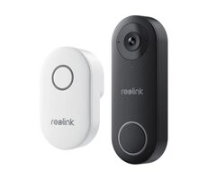 Reolink D340W Video Doorbell / Chytrý zvonek / 2560 x 1920 / IP65 / Wi-Fi / LAN