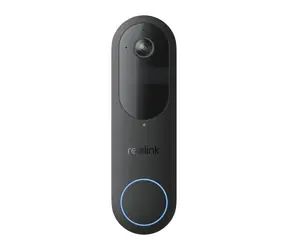 Reolink D340B černá / bezpečnostní video zvonek / IP65 / 4K / WiFi / 7000mAh