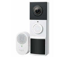 Rozbaleno - TP-Link Tapo D210 / Chytrý zvonek / 2K /  2.4 GHz / IP65 / noční vidění  / rozbaleno