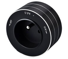 Viking zásuvkový modul A30 černá / zásuvka 230 V