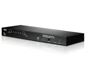 Rozbaleno - ATEN CS-1708A / 8-port KVM USB+PS2 / OSD / rack 19" / rozbaleno