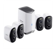 Baseus Security N1 Plus 2K 4ks / Kamerový systém / 4x kamera N1 Plus & centrální stanice