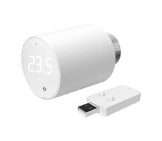 Shelly BLU TRV termostatická hlavice + BLU Gateway Gen. 3 bílá / Chytrá termostatická hlavice + Bluetooth Gateway