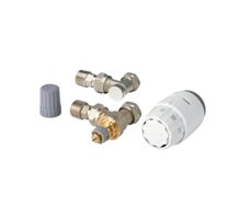 Danfoss RAS-C2 / Radiátorový set úhlový 15 mm