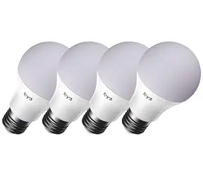 Yeelight W4 E27 barevná 4ks / smart žárovka / 9 W / 2700-6500 K / Wi-Fi