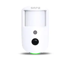 SAFE Motion Cam (PhOD) bílá / Bezdrátový duální PIR detektor pohybu s foto kamerou