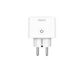 Hama SMART WiFi zásuvka bílá / Matter / měření spotřeby / WiFi 2,4 GHz