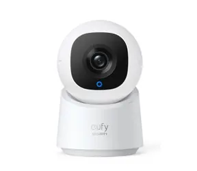 Rozbaleno - Anker eufy C220 bílá / Vnitřní IP kamera / 2K / 360° / Wi-Fi / microSD / rozbaleno