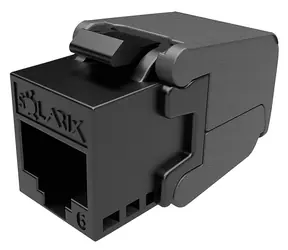 Solarix samořezný keystone CAT6 / konektor RJ45 / nestíněný / multipack 24ks
