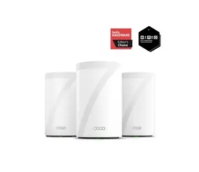 TP-LINK Deco BE68 (3-pack)  bílá / Wi-Fi 7 systém MESH BE14000 / Tri-band / 688+4324+8647 Mbps