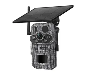 Viking HDs05 4G venkovní solární IP kamera černá / 3MP / 2304 x 1296 / slot na microSD kartu / IP66