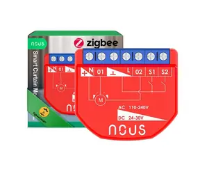 Nous B4Z Zigbee ovladač žaluzií a rolet 2CH / měření spotřeby / 16A