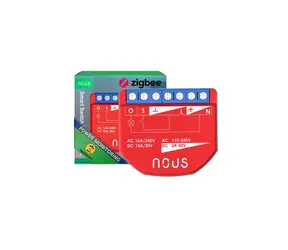 Nous B2Z ZigBee Smart Spínací Modul / 1 kanál / měření spotřeby