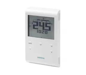 Rozbaleno - Siemens RDE100.1 / Programovatelný digitální prostorový termostat / drátový / rozbaleno