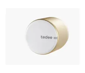 Tedee PRO Zlatá Limitovaná Edice / Chytrý zámek / Bluetooth & Wi-Fi