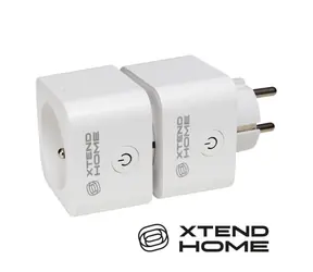 Xtend Home ZA101M set 2ks / Chytrá zásuvka / měření příkonu / správné spínání fáze / Tuya