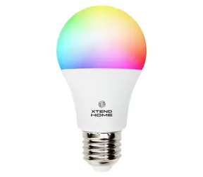 Xtend Home smart / Chytrá LED žárovka / E27 / RGB+W / 11W / 1050lm / barevná / stmívatelná / WiF