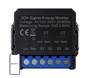 Avatto ZWPM16-2 Chytrý obousměrný elektroměr ZigBee