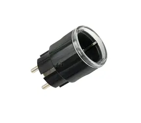 Shelly Plug S MTR Gen3 Chytrá zásuvka s měřením spotřeby černá / Wi-Fi / BT / 12A / Schuko