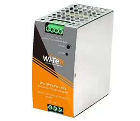 Wi-Tek WI-DP240W-48V Napájecí adaptér na DIN lištu - in AC100-240V / out DC48-55V / 240W