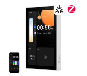 SONOFF NSPanel Pro 120 US verze bílá / chytrý multifunkční LCD ovládací panel / WiFi / Bluetooth / ZigBee 