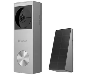 EZVIZ HP3 Pro Chytrý videozvonek  šedá / Wi-Fi / 2048×1296 / solární panel / IP65