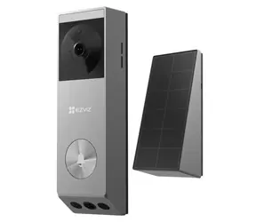 EZVIZ EP3x Pro Chytrý videozvonek se dvěma kamerami stříbrná / Wi-Fi / 2048×1296 / IP65 