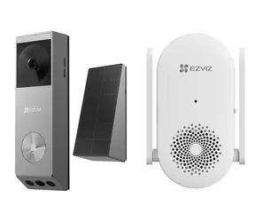 EZVIZ Sada chytrý videozvonek EP3x Pro + přídavný zvonek CS-CH1 / Wi-Fi