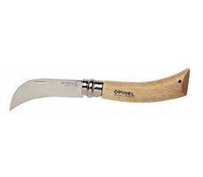 Opinel 8 Zahradnický nůž zavírací 8 cm / špičatá čepel / dřevěná rukojeť