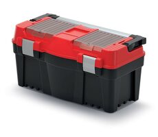 PROSPERPLAST Kufr na nářadí ATOP PLUS červená / 55 x 26.7 x 27.7 cm