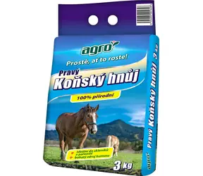 Agro Pravý koňský hnůj 3 kg