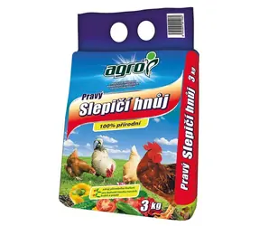 Agro Pravý slepičí hnůj 3 kg