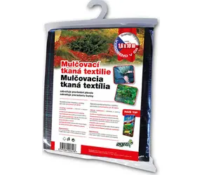 Agro Mulčovací tkaná textilie 1.6 x 10 m černá