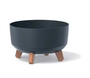 PROSPERPLAST GRACIA LOW 28.5 cm antracit / Květináč 