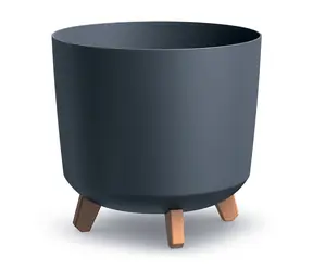 PROSPERPLAST GRACIA TUBUS 29.8 cm antracit / Květináč 