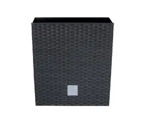 PROSPERPLAST Rato Low antracit 17 cm / Květináč 