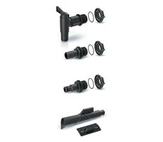 PROSPERPLAST ICANSET 4 (kohoutek+ přípojky) / Příslušenství k sudům na dešťovou vodu 