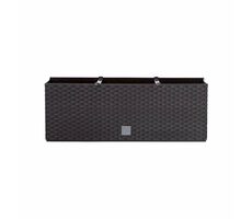 PROSPERPLAST Rato Case 51.4 x 19 x 18.6 cm hnědá / Samozavlažovací květináč 