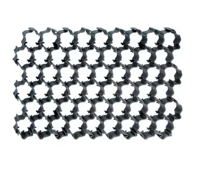 PROSPERPLAST Dlaždice zatravňovací PLANT černá 60x40cm - 1.1m2 